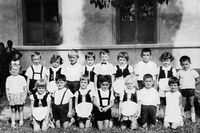 Kindergartengruppe 1968